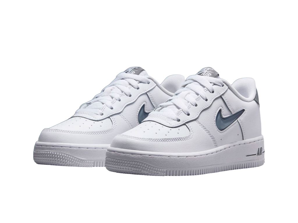 Nike Air Force 1 Low Jewel GS White Smoke Grey-Nike-pikastore.cz