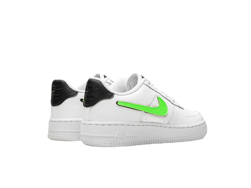 Nike Air Force 1 Low Removable Swoosh White Green Strike (GS)-sneakers-Nike-pikastore.cz