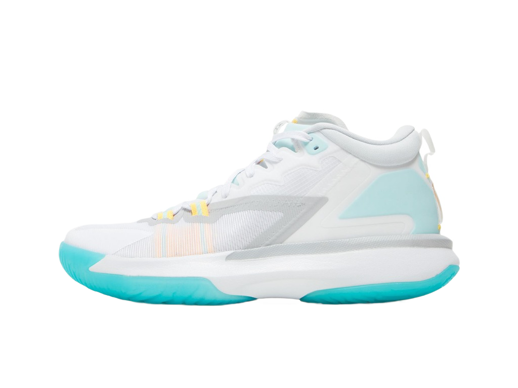 Nike Air Jordan Zion 1 White Dynamic Turquoise-Air Jordan-pikastore.cz