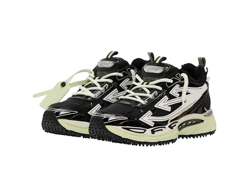 Off-White Be Right Back Black Lime