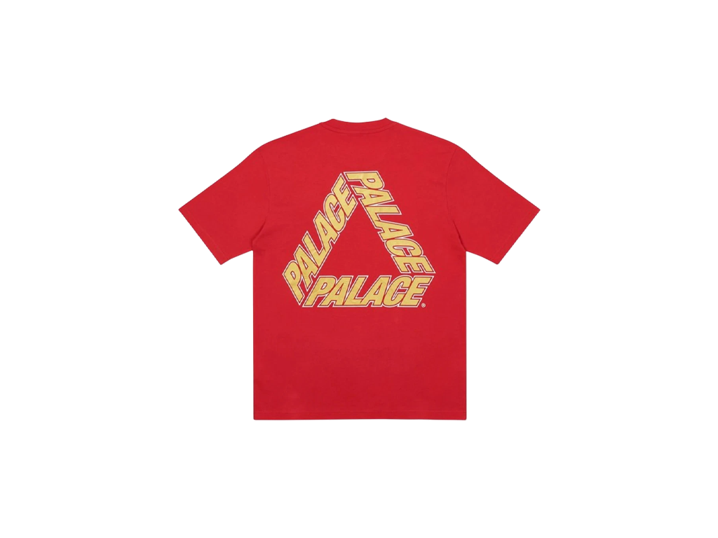 Palace P3 Team Tee Red-Palace-pikastore.cz