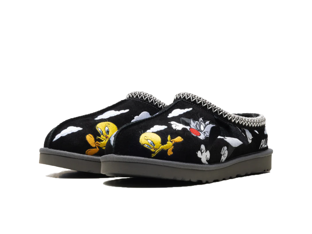 Palace x Looney Tunes x UGG Tasman Slipper Black