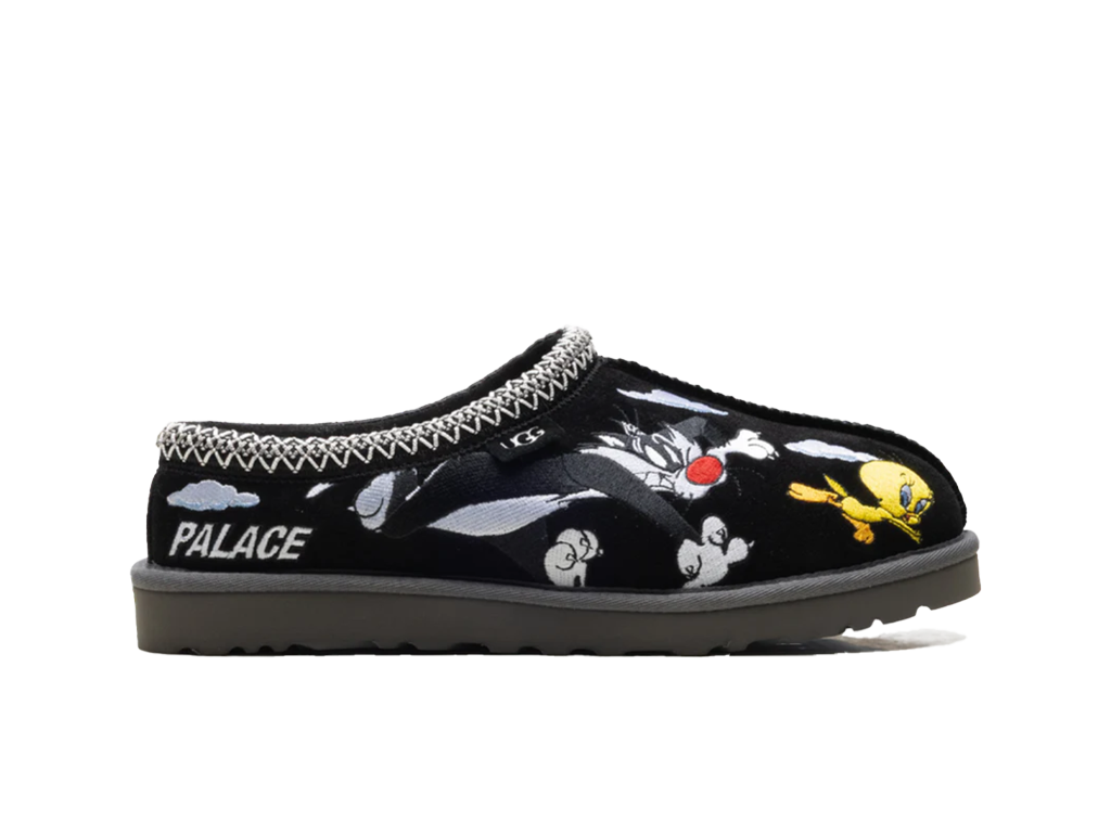 Palace x Looney Tunes x UGG Tasman Slipper Black-UGG-pikastore.cz