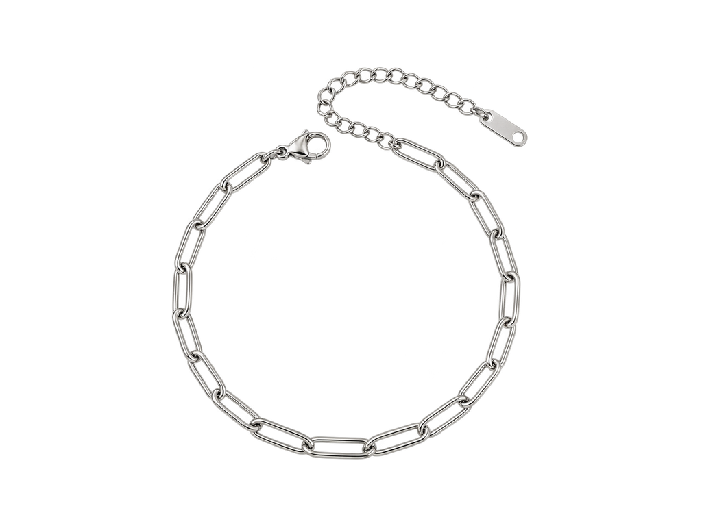 Paperclip Bracelet stříbrný – Bekleidung
