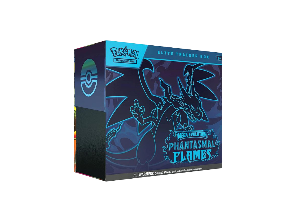Pokemon 2025 Mega Evolution Phantasmal Flames Elite Trainer Box