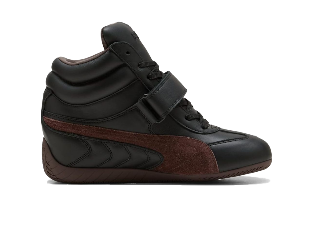 Puma Speedcat Wedge Black Chocolate Brown (Womens)-Puma-pikastore.cz