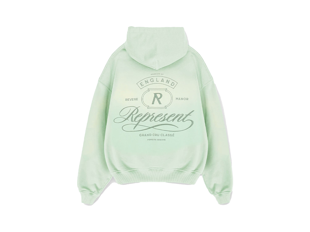 Represent Grand Vintage Hoodie Washed Sage-Represent-pikastore.cz