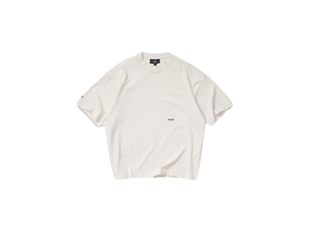 Represent Micro Owners Club T-Shirt Cream Marl-Represent-pikastore.cz