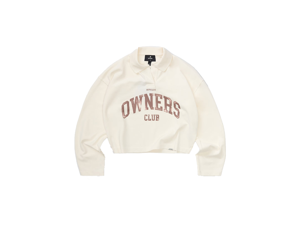 Represent Owners Club Rugby Polo Chalk-Represent-pikastore.cz