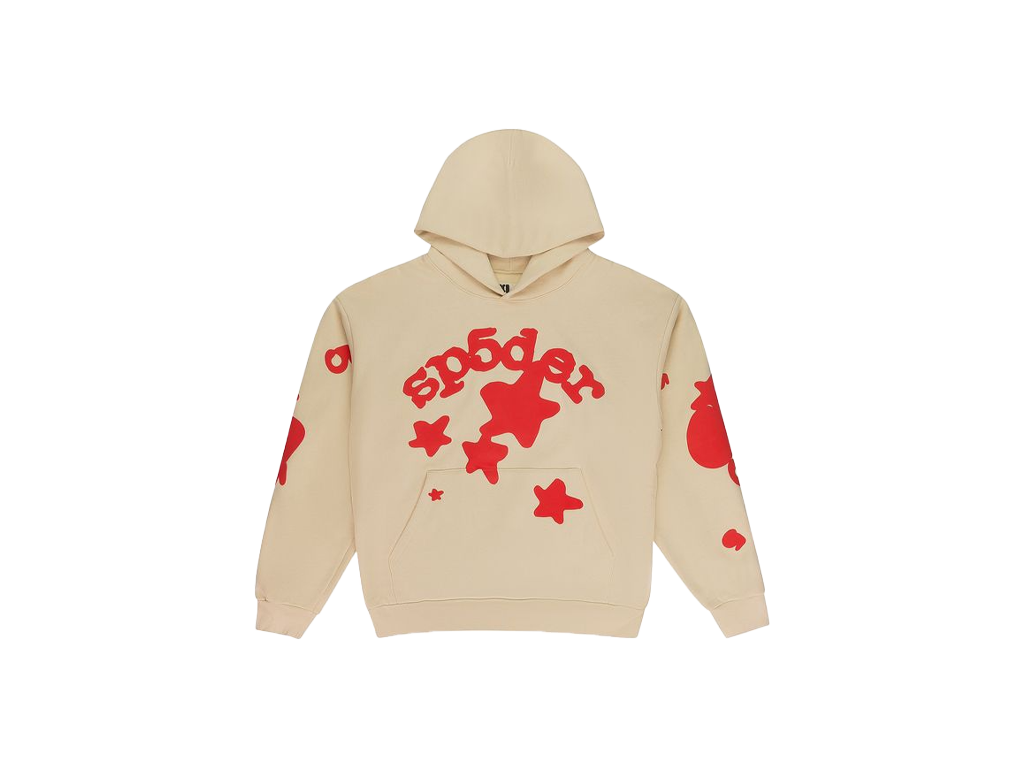 Sp5der Beluga Hoodie Cream-Sp5der-pikastore.cz