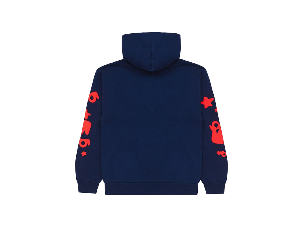 Sp5der Beluga Hoodie Navy