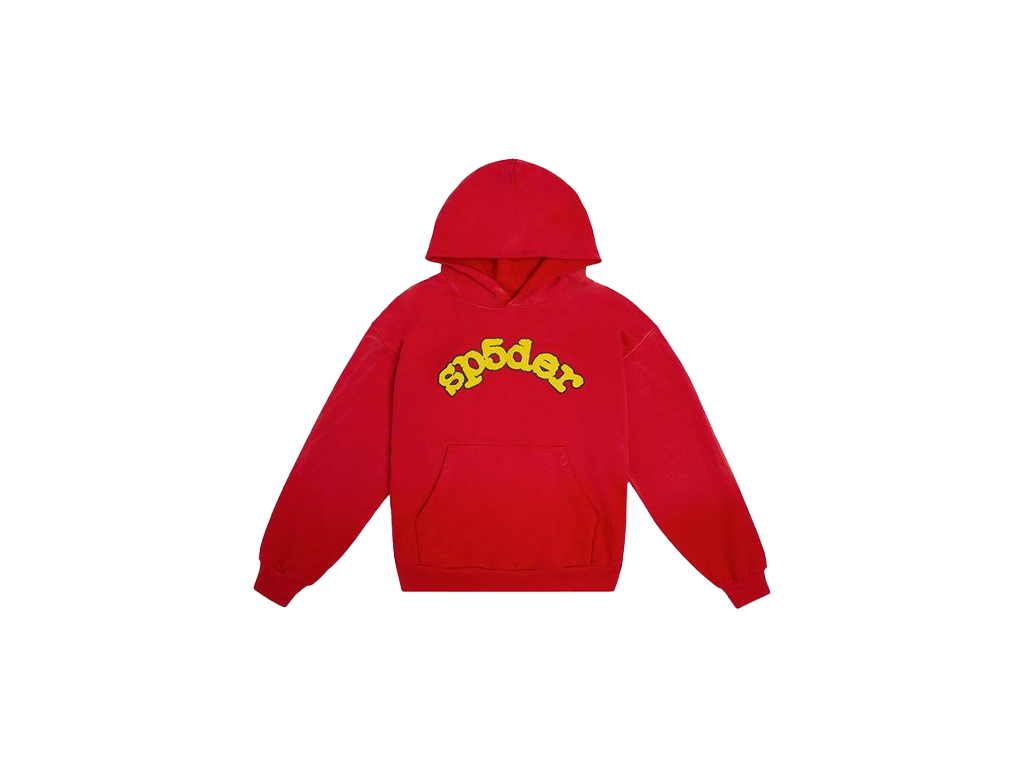 Sp5der OG Logo Hoodie Red