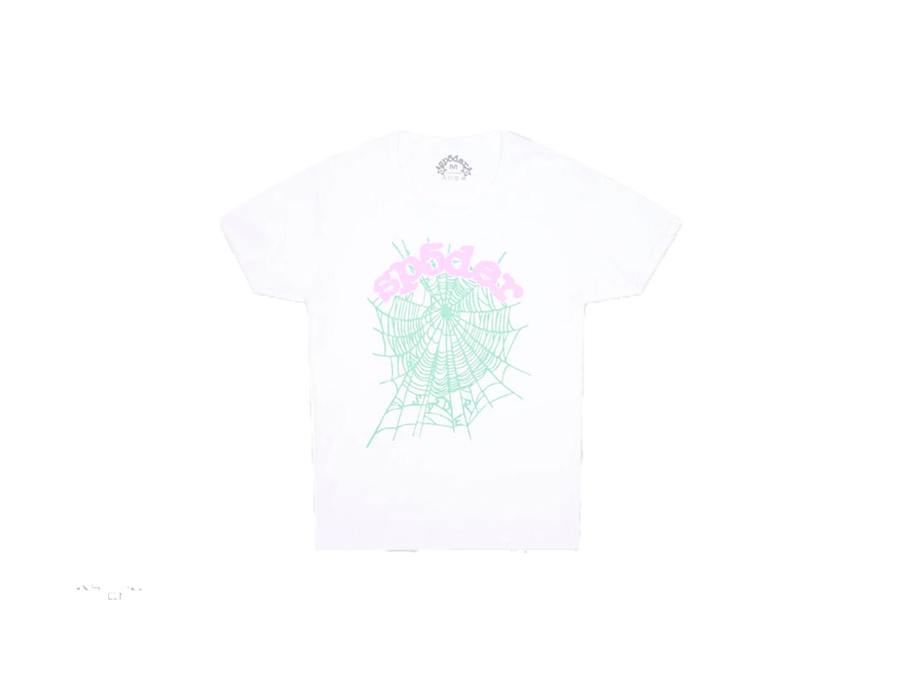 Sp5der OG Web Baby Tee White