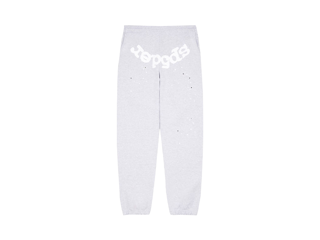 Sp5der OG Web Sweatpants Heather Grey