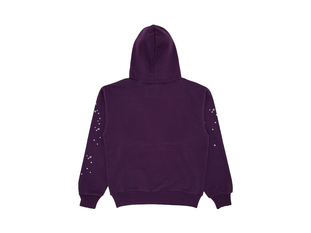 Sp5der OG Web V2 Hoodie Purple-Sp5der-pikastore.cz