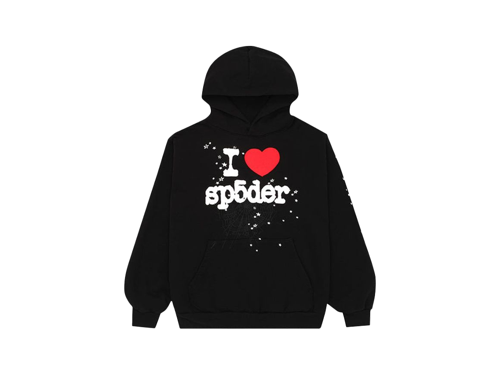 Sp5der Souvenir Hoodie Black