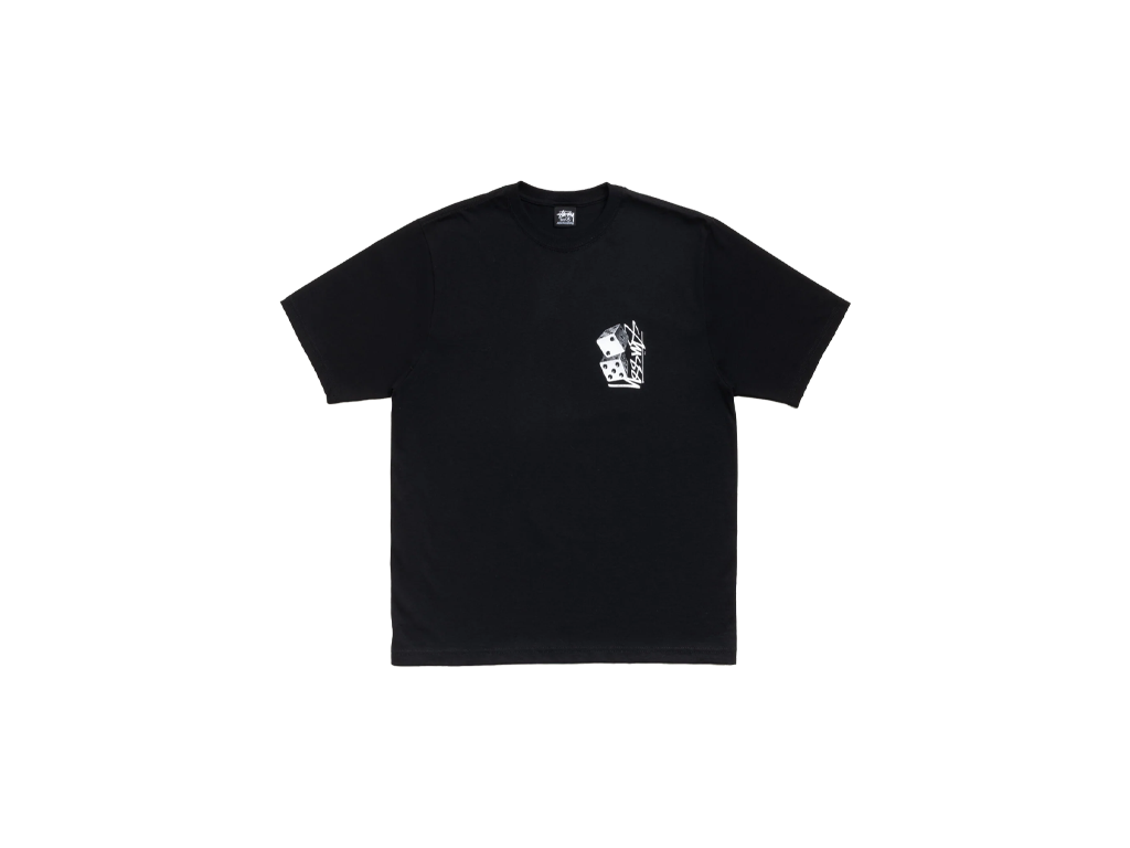 Stussy Tall Dice Tee Black-Stussy-pikastore.cz