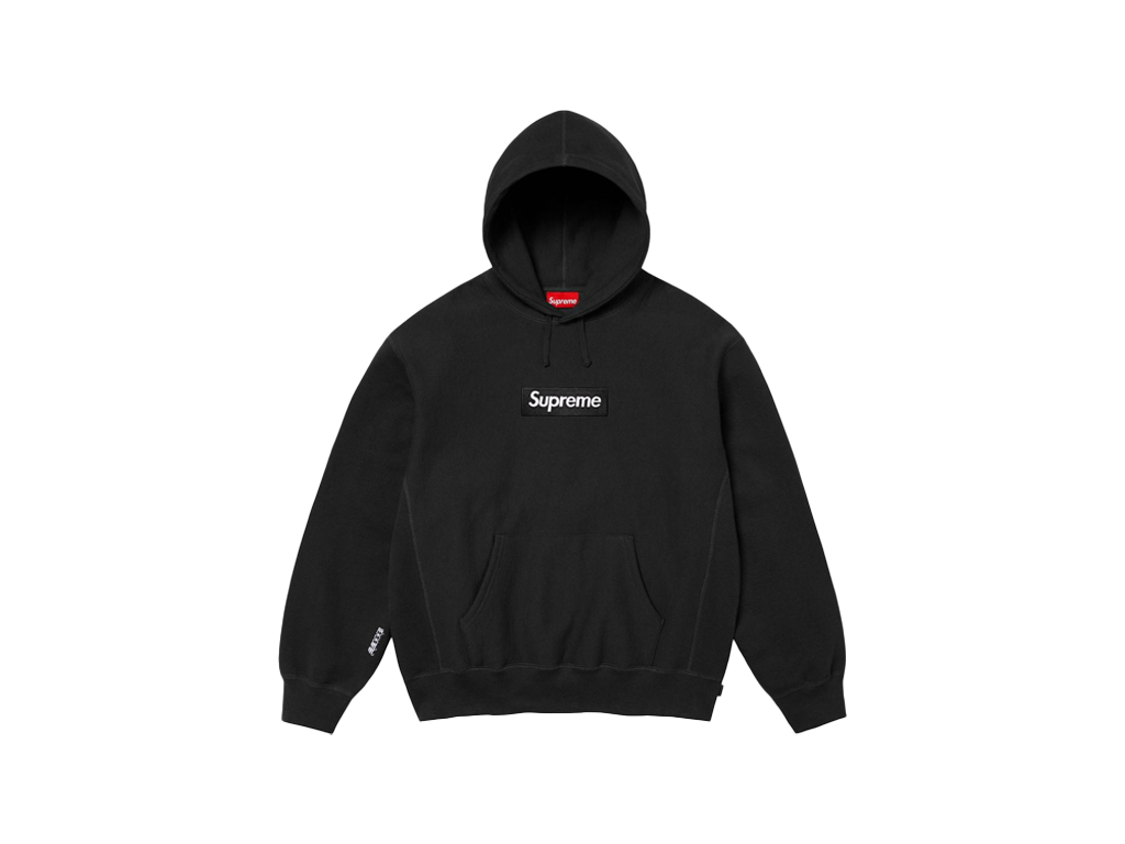 Supreme Box Logo Hooded Sweatshirt (FW25) Black