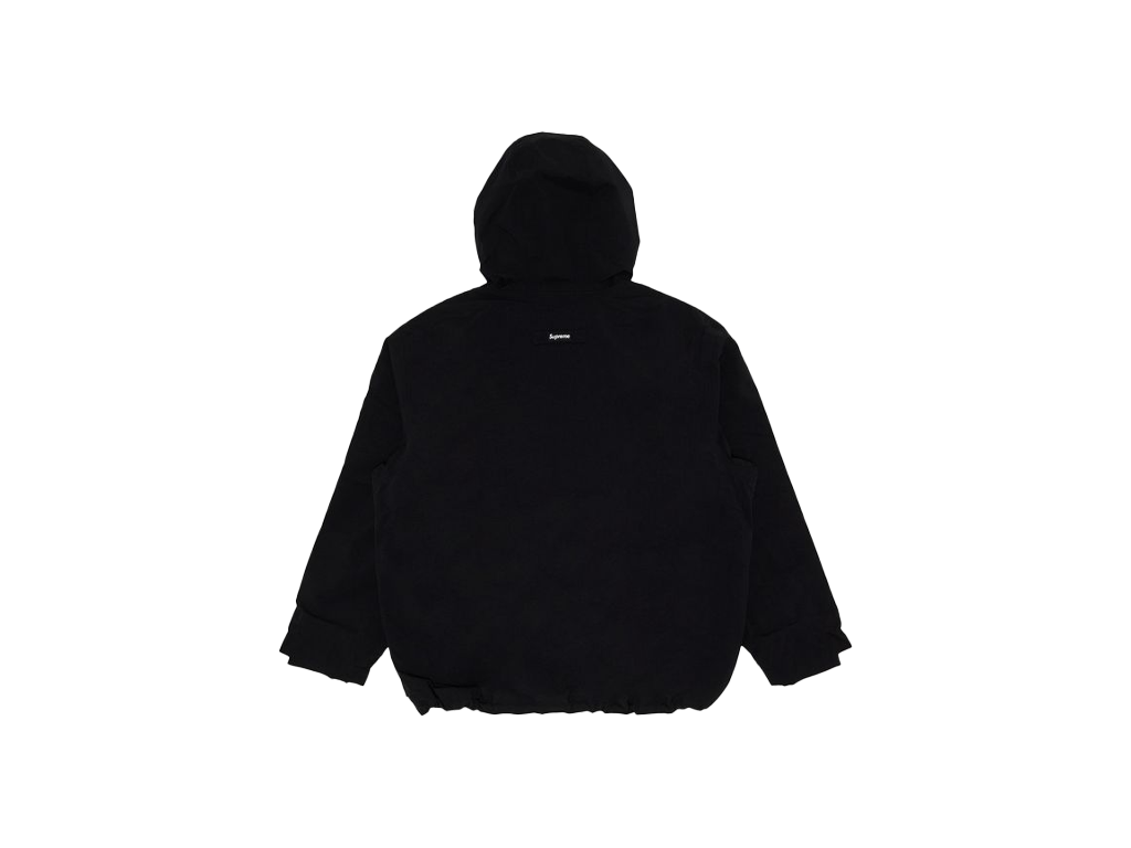 Supreme GORE-TEX Stripe Hooded Jacket Black-Supreme-pikastore.cz
