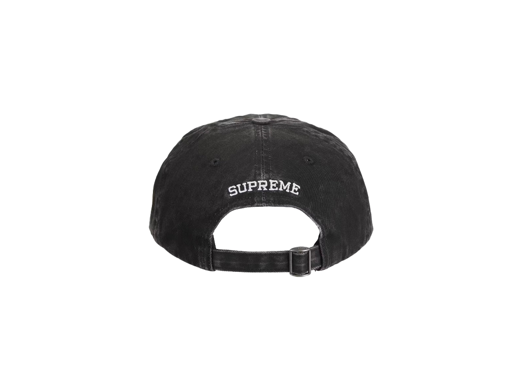 Supreme License Plate 6-Panel (FW25) Black-Supreme-pikastore.cz
