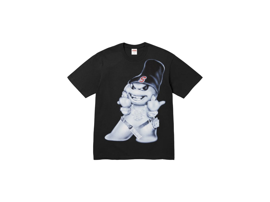 Supreme Snowman Tee Black-Supreme-pikastore.cz