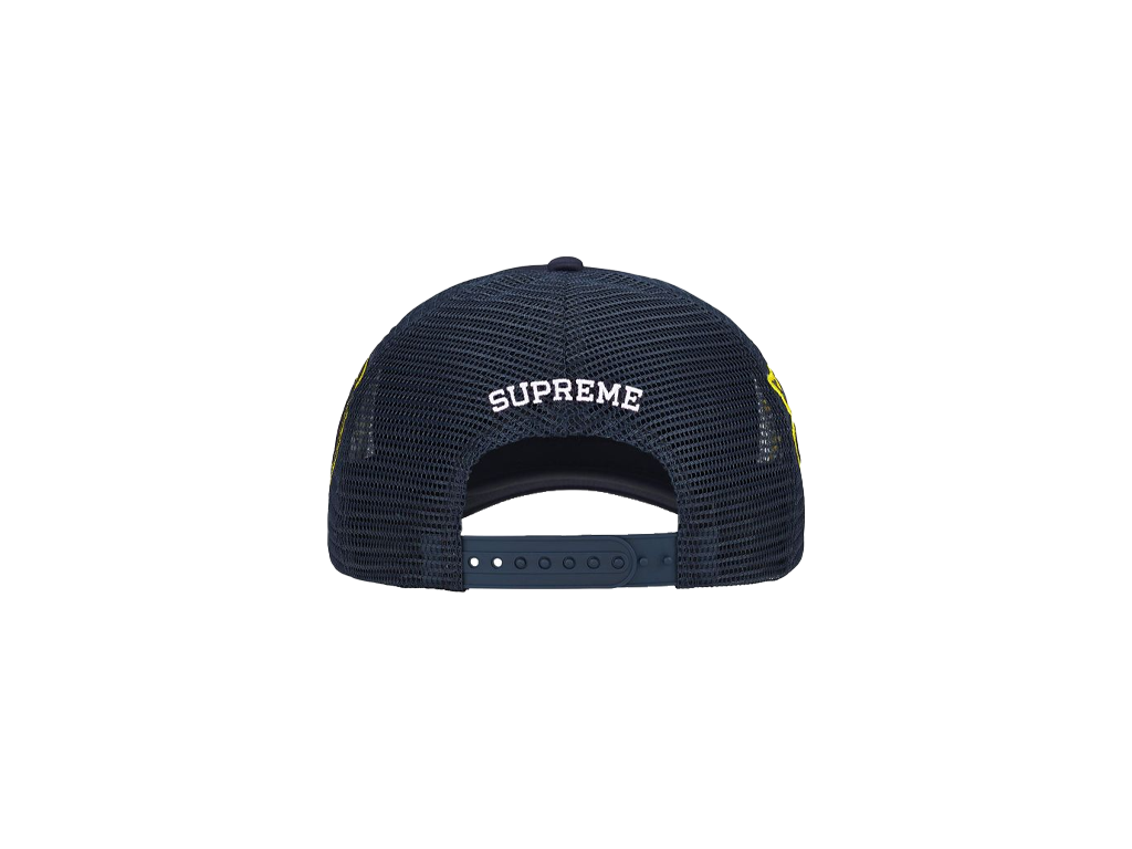 Supreme University Mesh Back 5-Panel Navy-Supreme-pikastore.cz