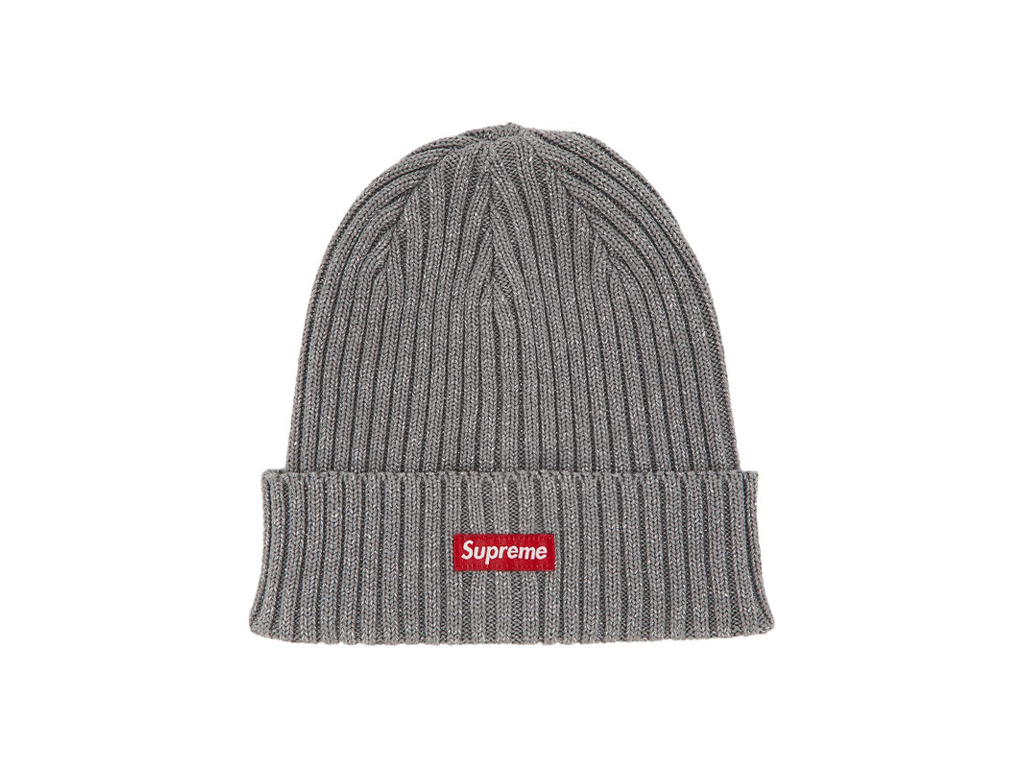Supreme Overdyed Beanie (SS25) Metallic Silver-Supreme-pikastore.cz
