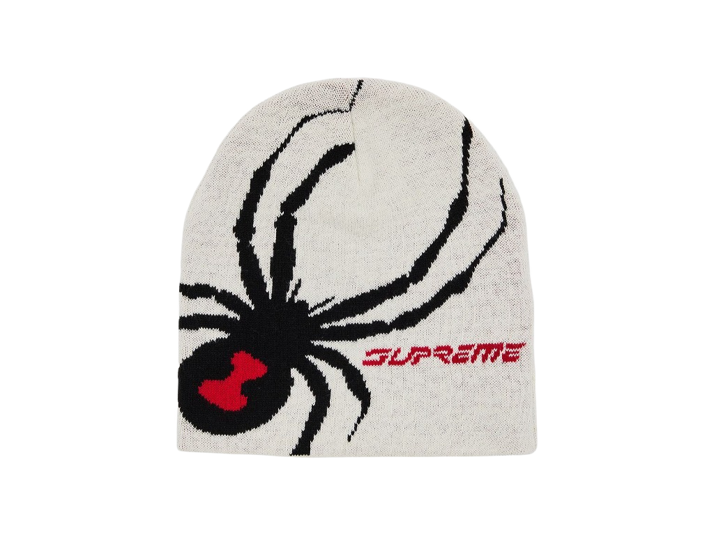 Supreme Spyder Beanie White-Supreme-pikastore.cz