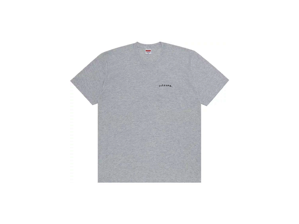 Supreme Yin Yang Tee Ash Grey-Supreme-pikastore.cz