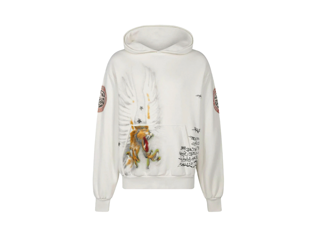 Travis Scott Utopia Circus Maximus 2023 Tour Hoodie White-Travis Scott-pikastore.cz
