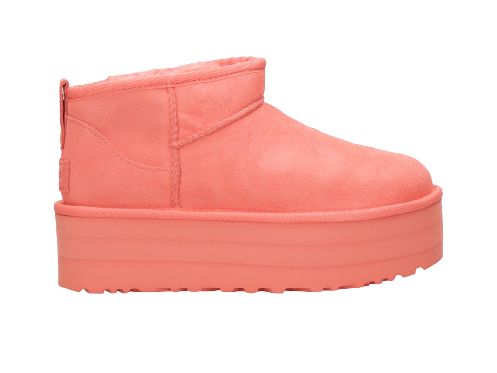 UGG Classic Ultra Mini Platform Salmon-UGG-pikastore.cz