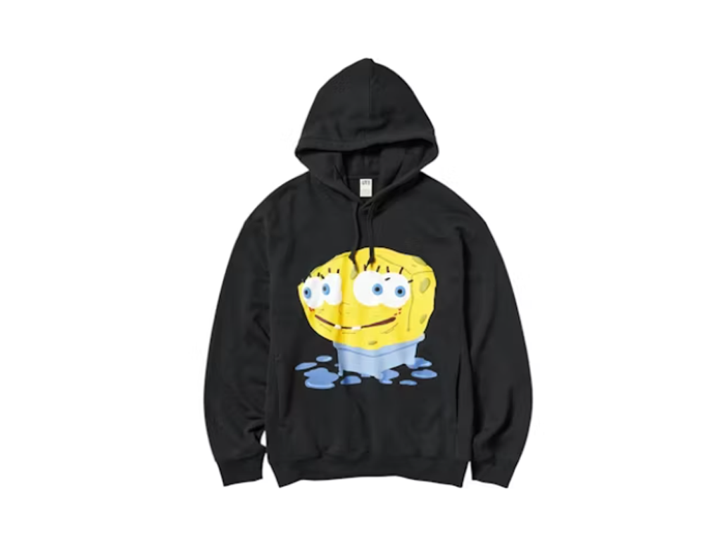 Uniqlo x CPFM Spongebob Squarepants Hoodie Black-CPFM-pikastore.cz
