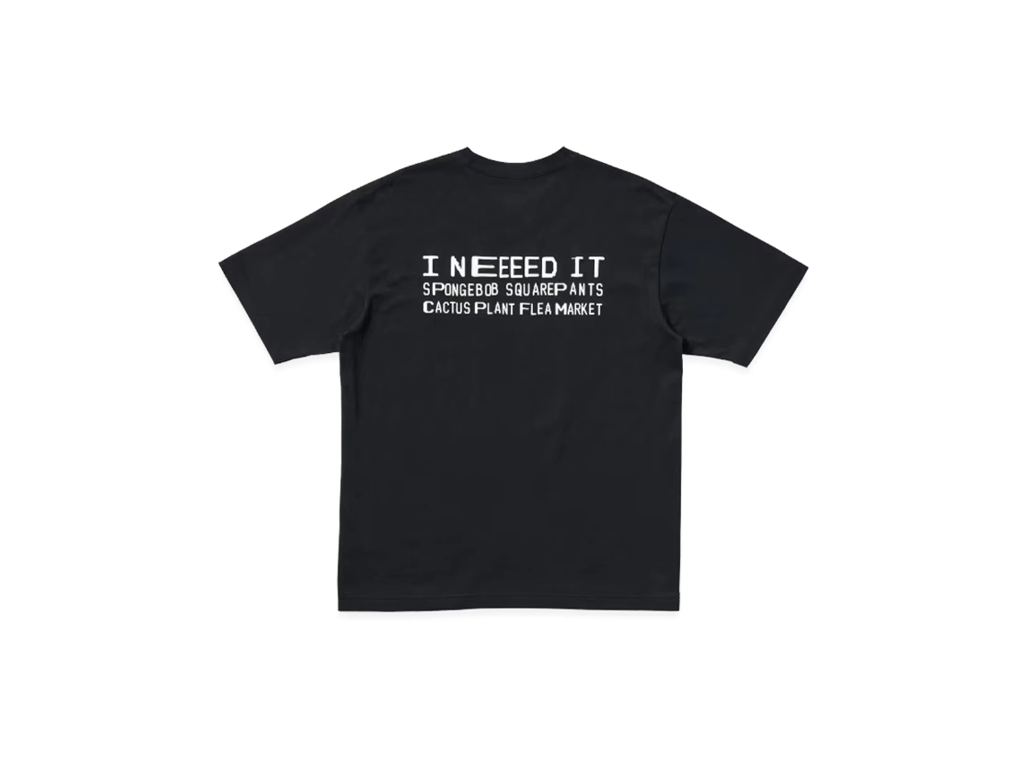 Uniqlo x CPFM Spongebob Squarepants UT Graphic T-Shirt Black-CPFM-pikastore.cz