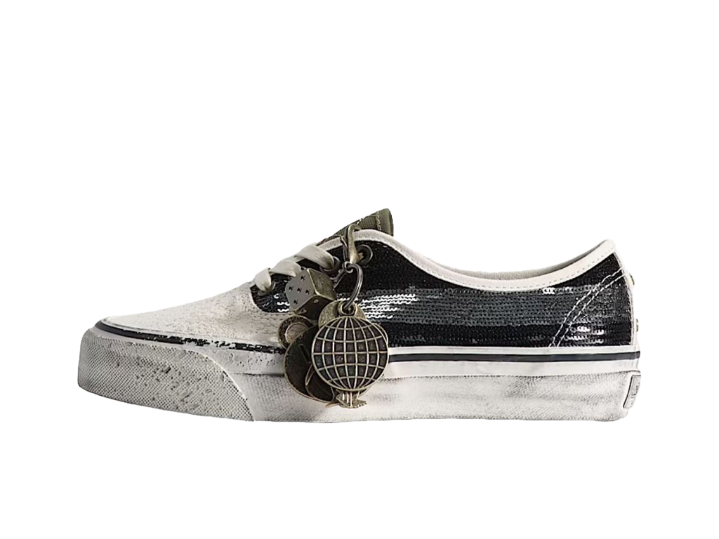 Vans Authentic Premium La Habana Black - White-Vans-pikastore.cz