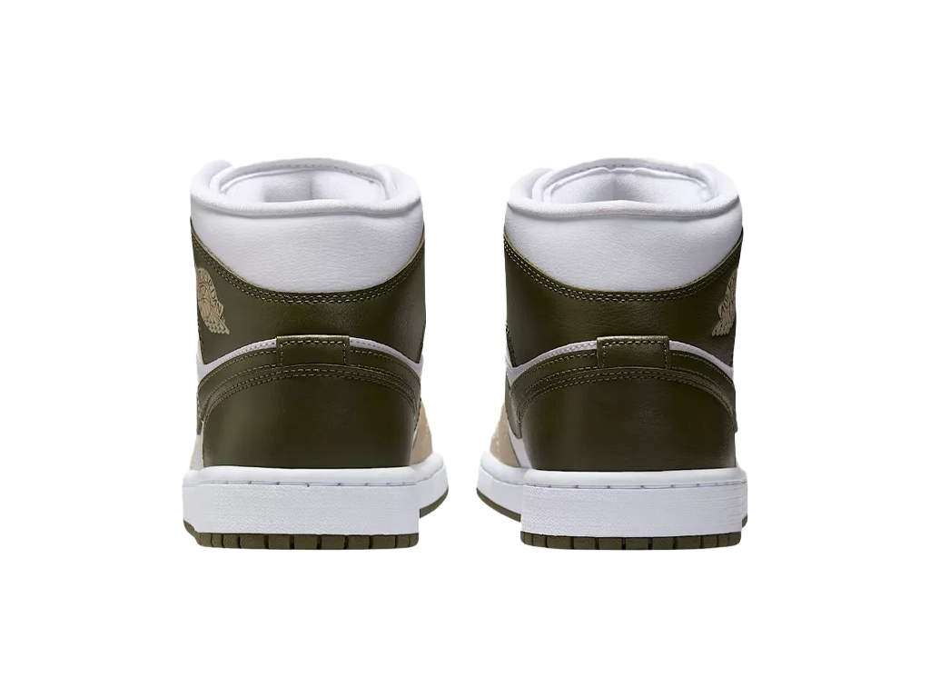 Wmns Air Jordan 1 Mid Military Drab-Air Jordan-pikastore.cz