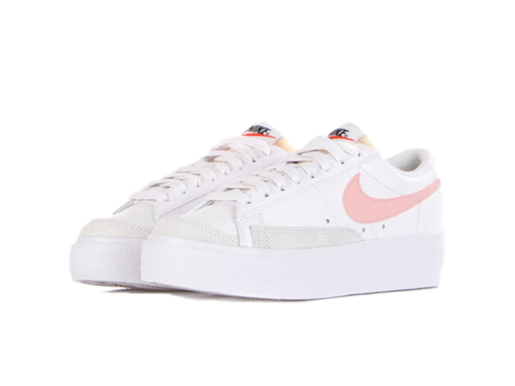 Wmns Blazer Low Platform White Pink Glaze-Nike-pikastore.cz