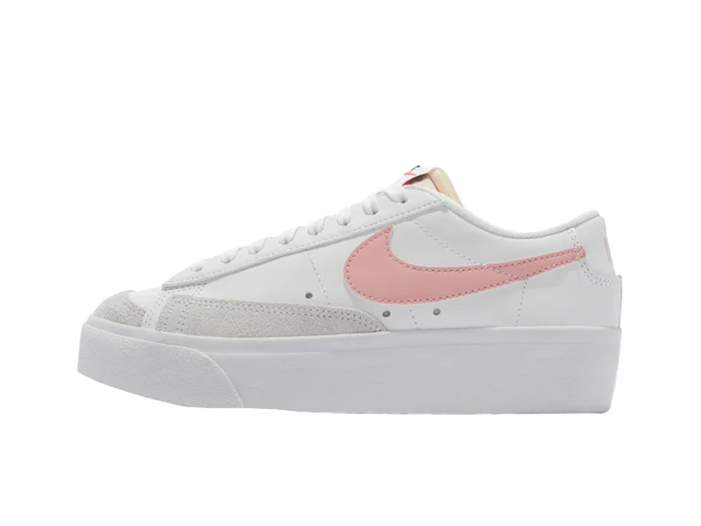 Wmns Blazer Low Platform White Pink Glaze-Nike-pikastore.cz
