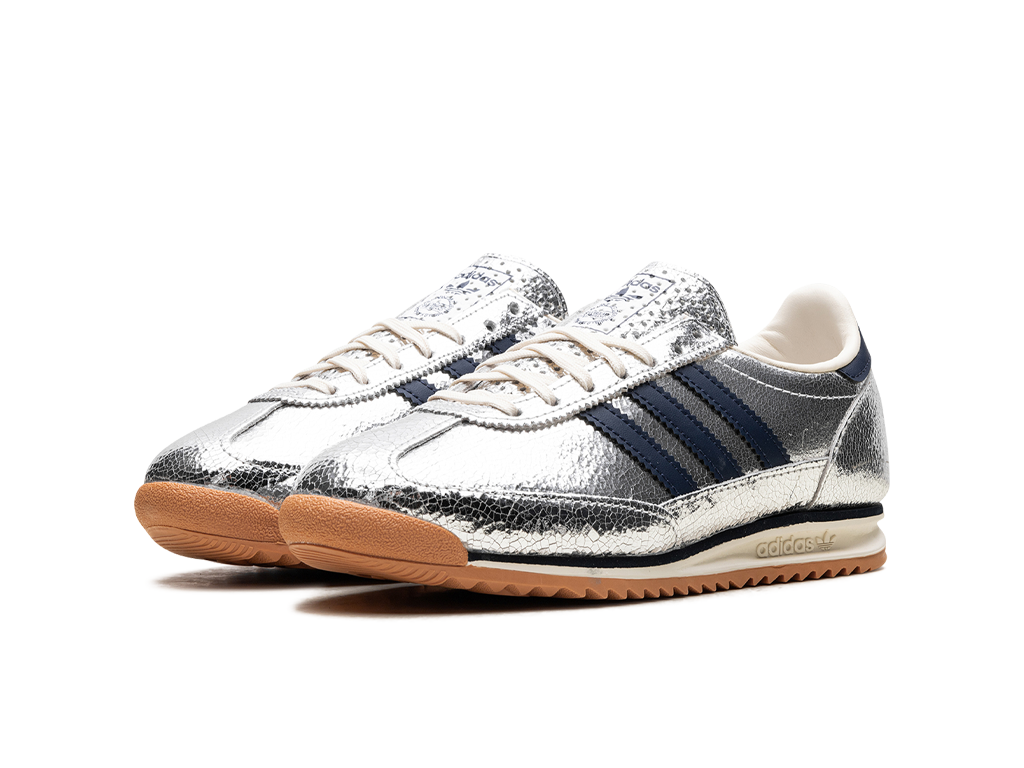 Wmns SL72 OG Silver Metallic Collegiate Navy-Adidas-pikastore.cz