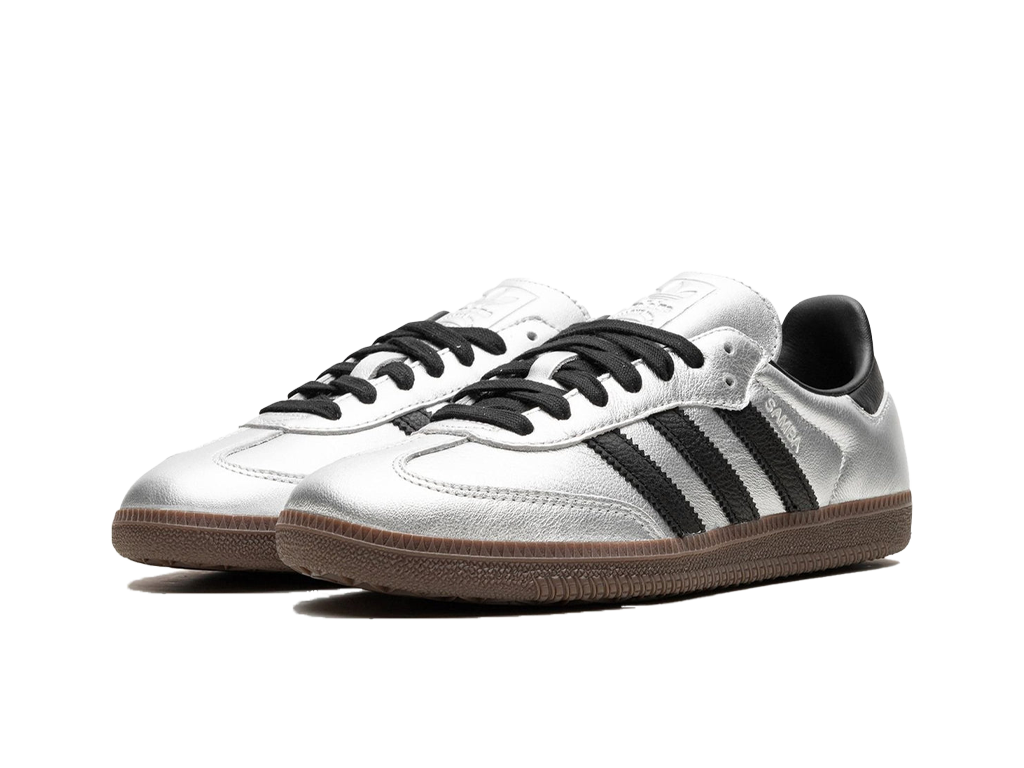 Wmns Samba Silver Metallic Black Gum-Adidas-pikastore.cz