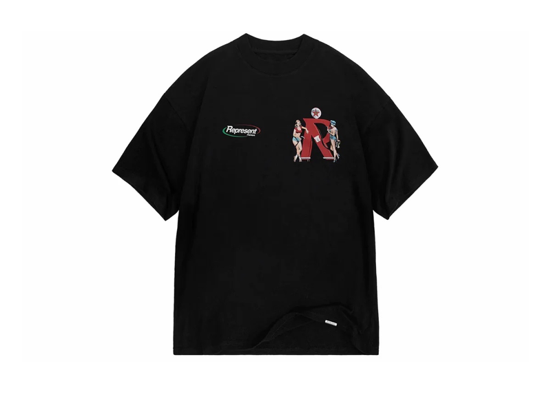 Represent Premium T-Shirt Off Black
