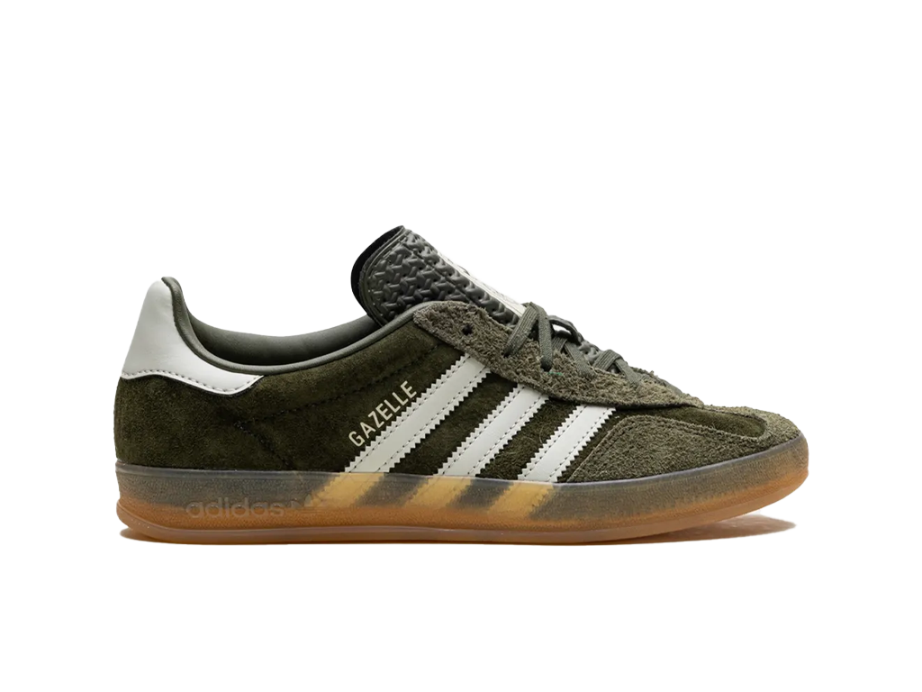 adidas Gazelle Indoor Night Cargo Gum – tenisky – fotka 3 z 5