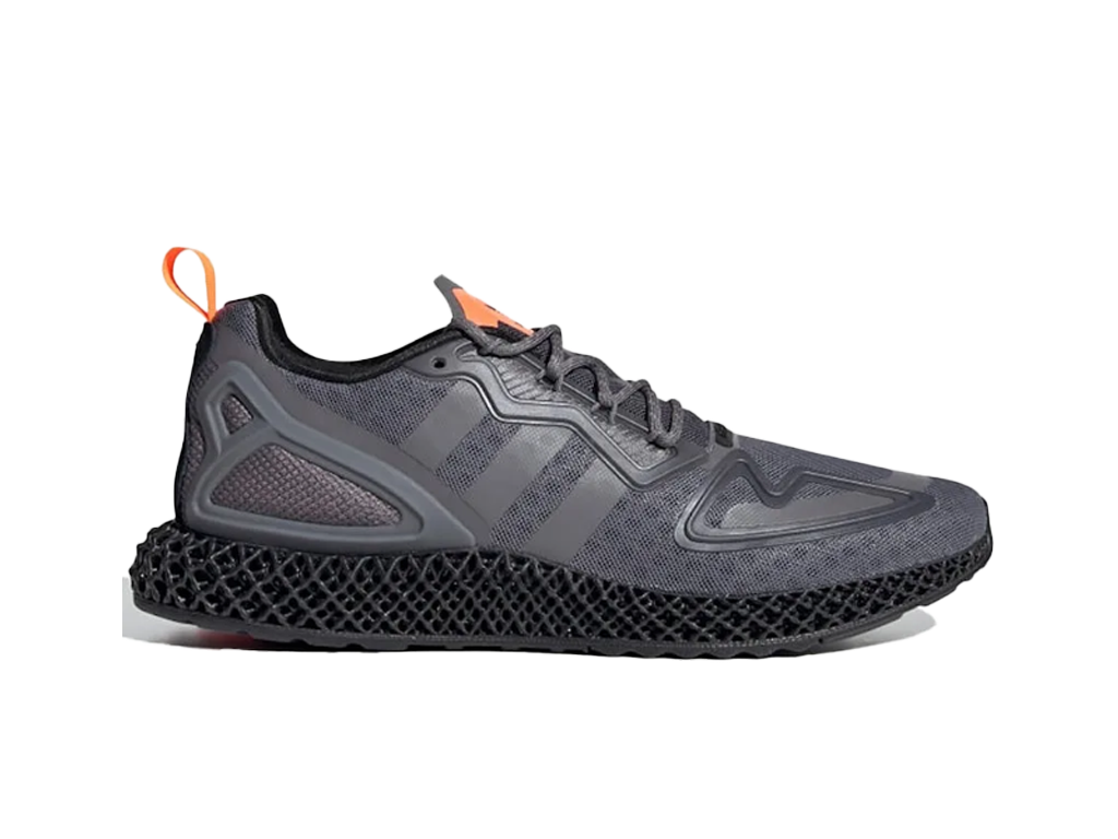 adidas ZX 2K 4D Grey Four Solar Orange – tenisky – fotka 3 z 5