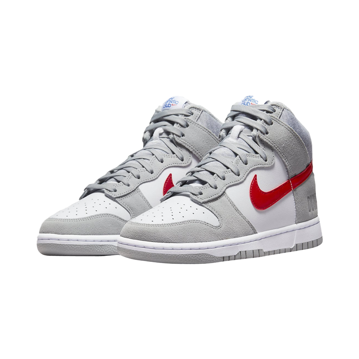 Nike Dunk High SE Athletic Club - Light Smoke Grey Gym Red-Nike-pikastore.cz