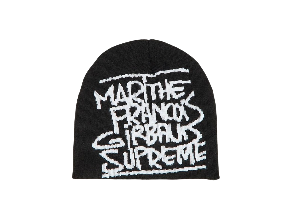 Supreme Marithe Francois Girbaud Beanie Black-Supreme-pikastore.cz