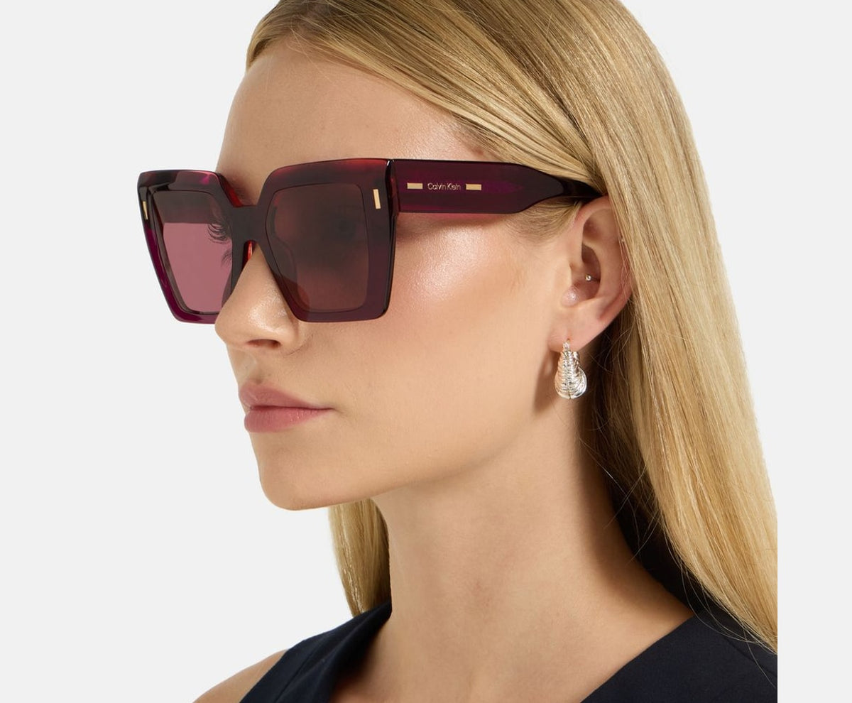 Calvin Klein Sunglasses Burgundy – аксесоари – снимка 4 от 4