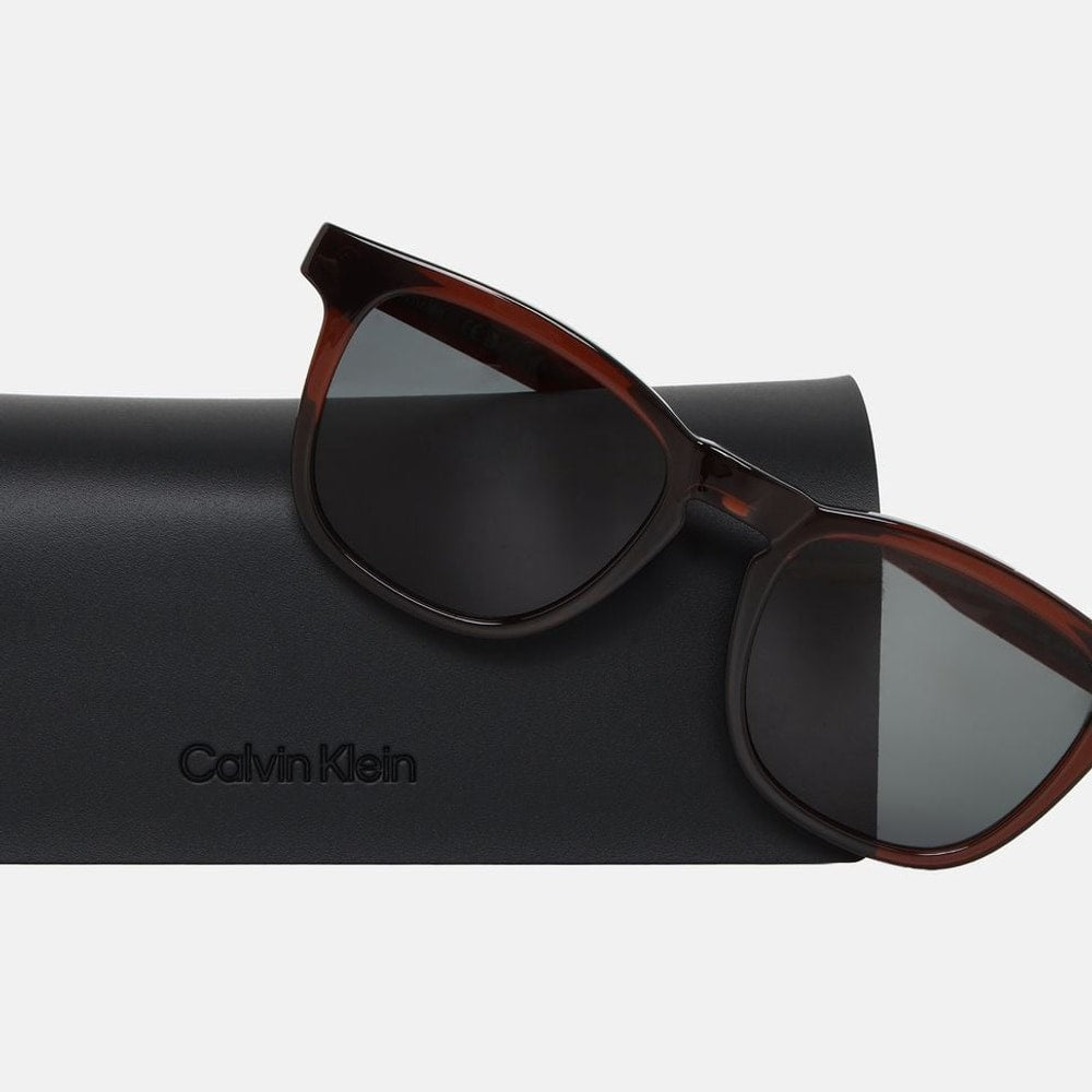 Calvin Klein Sunglasses Brown – accessoarer – foto 3 av 4