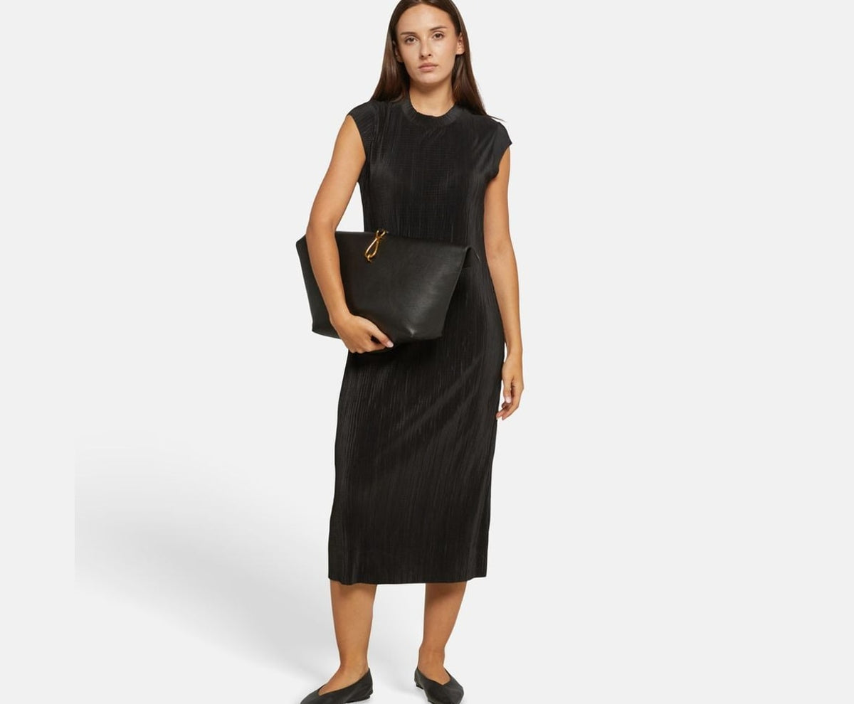 Calvin Klein Ribbed dress Black – kleding – foto 5 van 5