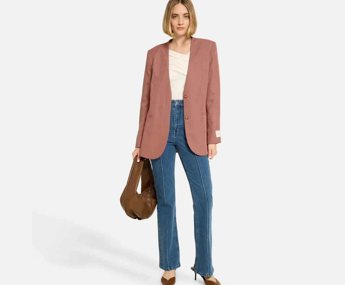 Calvin Klein Blazer Mauve – tøj – foto 6 af 6
