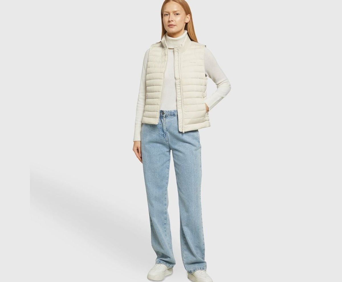 Calvin Klein Down gilet Putty – kleding – foto 6 van 6