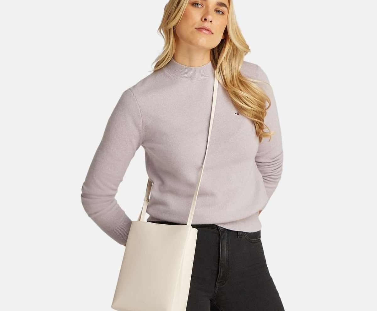 Calvin Klein Leather cross body bag White – sac – photo 5 sur 5